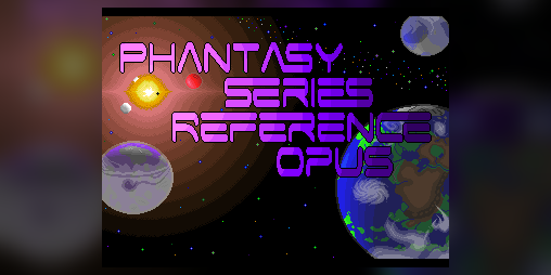 Cover image for Phantasy Series Reference Opus