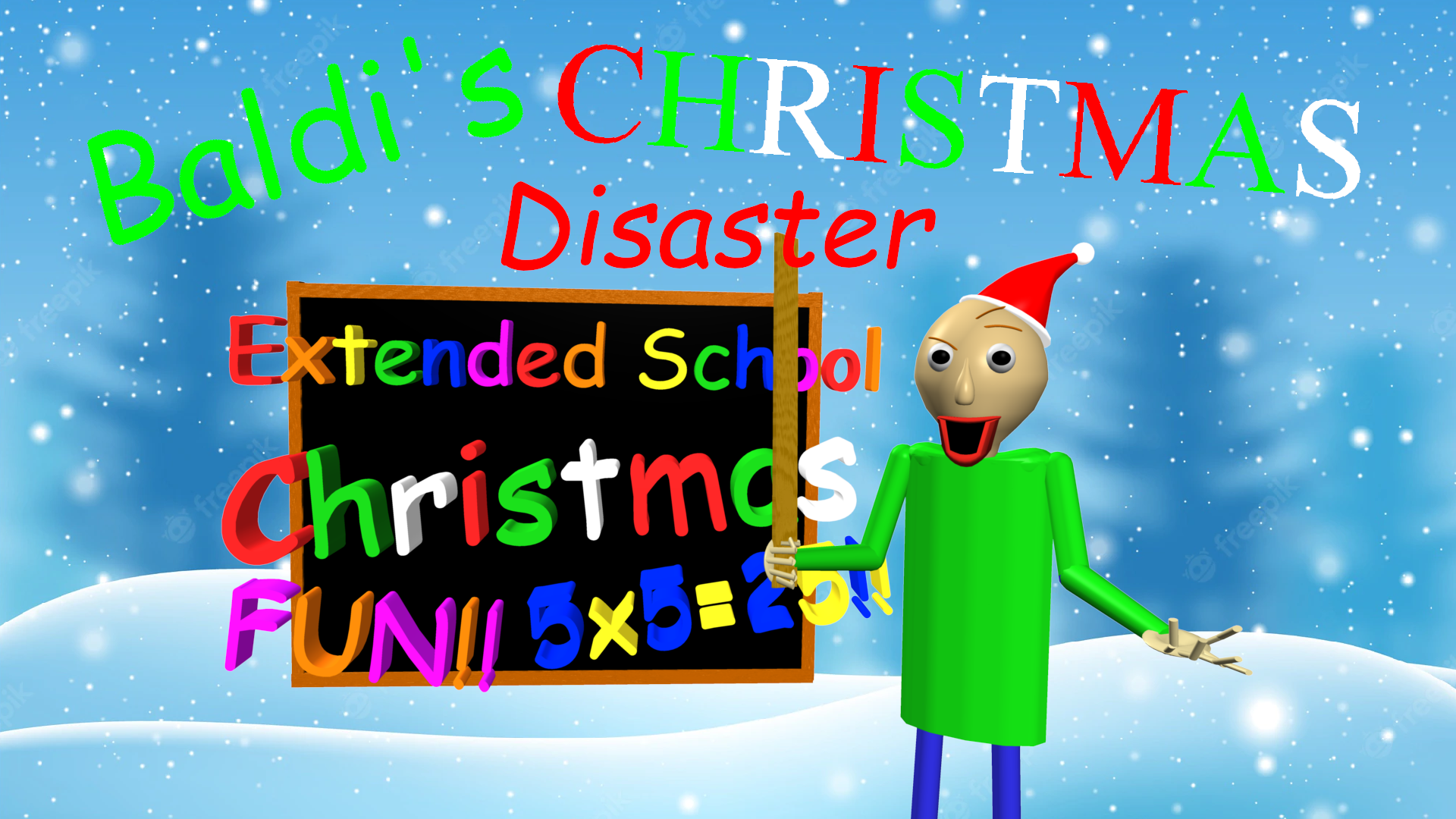 Baldi's Christmas Disaster!!