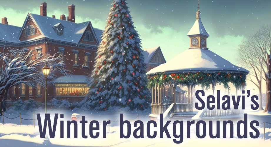 Selavi's winter backgrounds pack