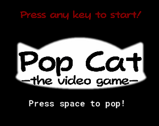 Pop Cat Clicker Game