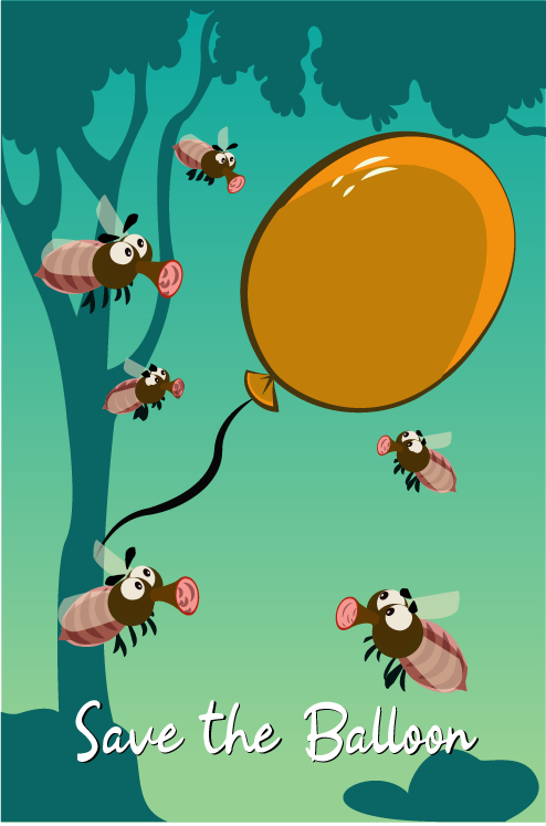 Cover image for Save the Balloon