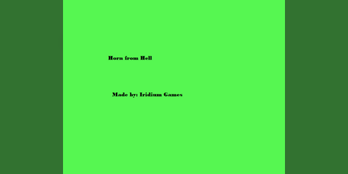 Cover image for Horn from Hell
