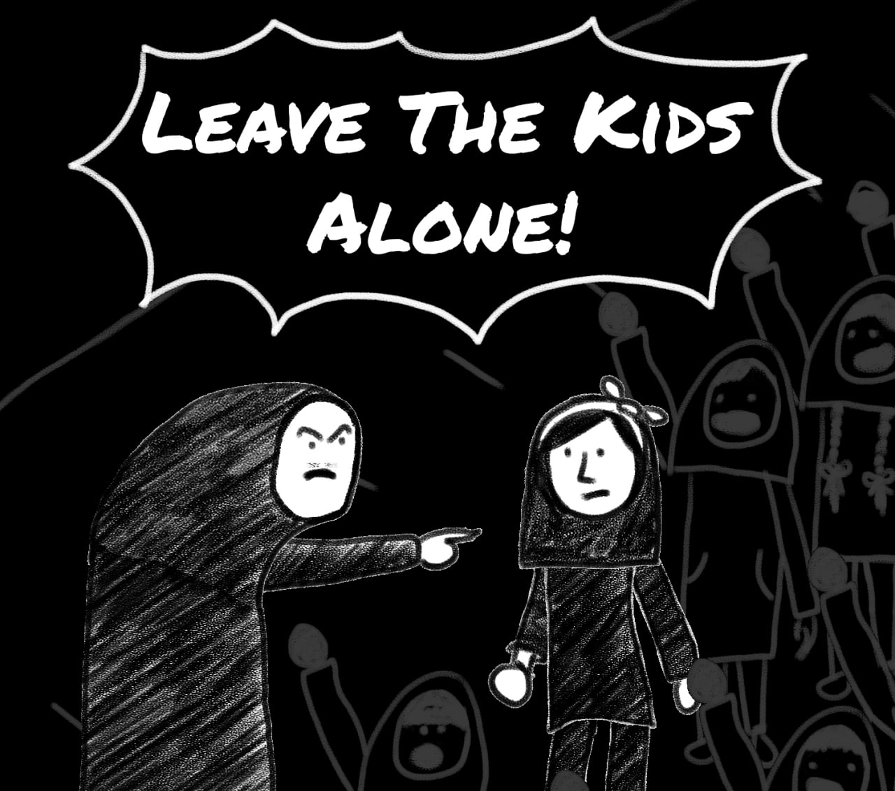 Leave the kids alone by yasamanfar