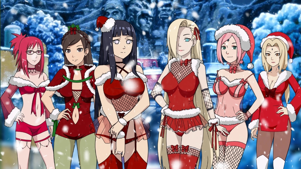 Christmas Costumes Pack mod - Naruto: Kunoichi Trainer by Dinaki