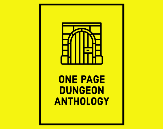 One page dungeon anthology by mammoth island