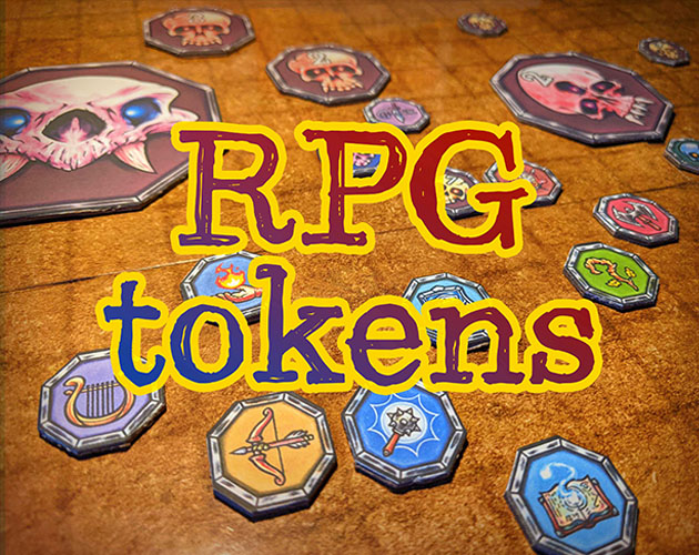 D&d Illustrated tokens - Heroes and monsters starter set by TornioDuva