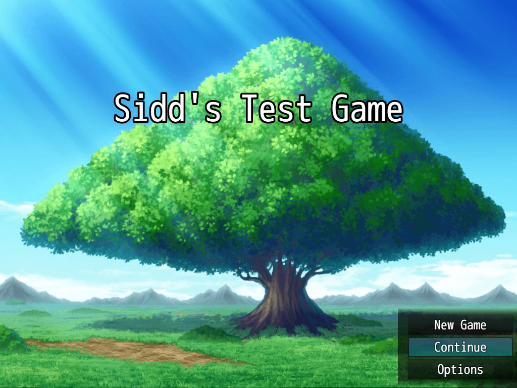 Sidd's Test Game