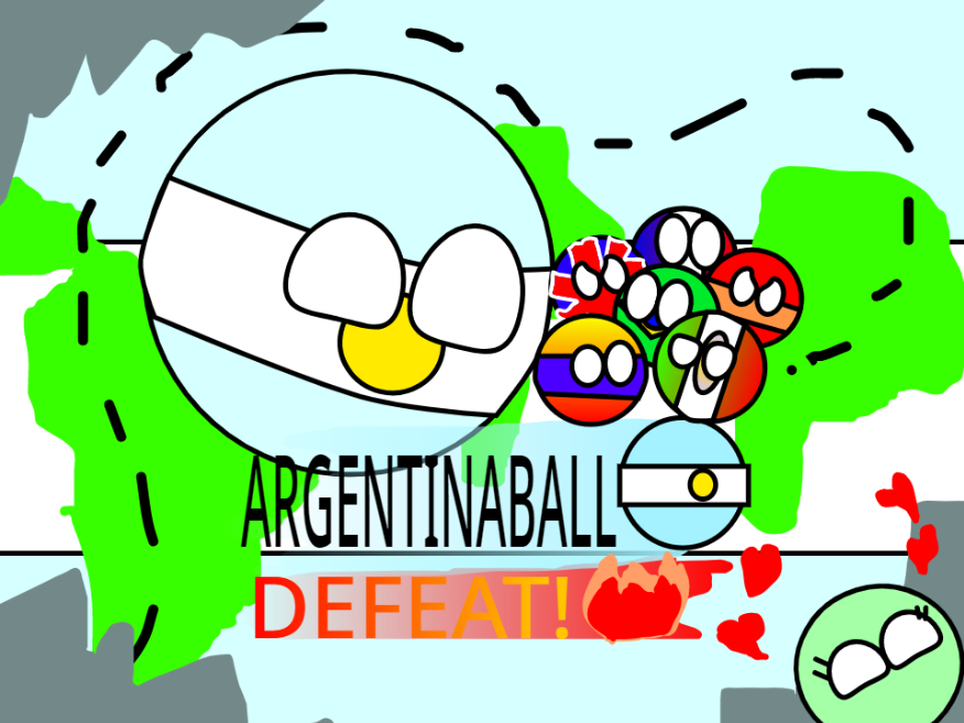 Argentinaball: DEFEAT | Beta v2.45