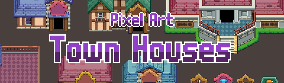 Pixel-Art Houses