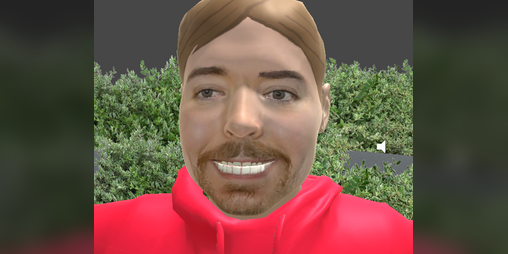 Cover image for Mr Beast 3d model + Mr Beast 3d head