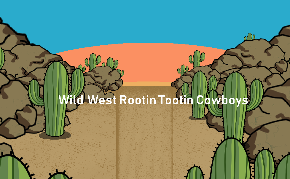 Cover image for Wild West Rootin Tootin Cowboys