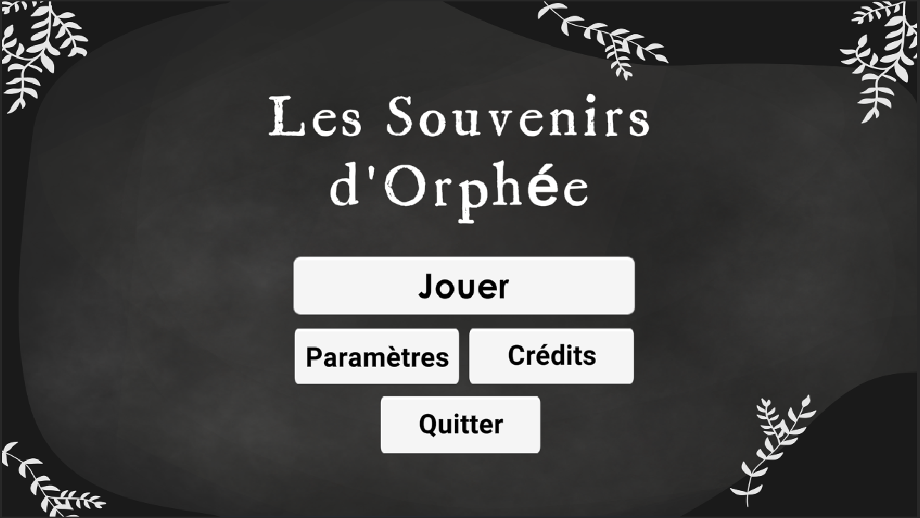 Les souvenirs d'Orphée