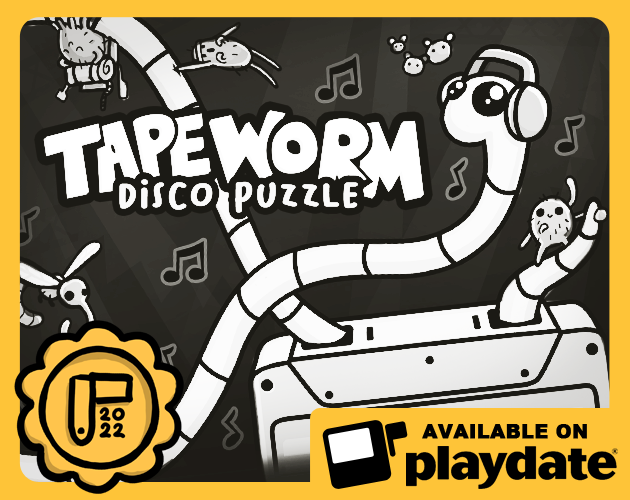 Tapeworm Disco Puzzle Playdate