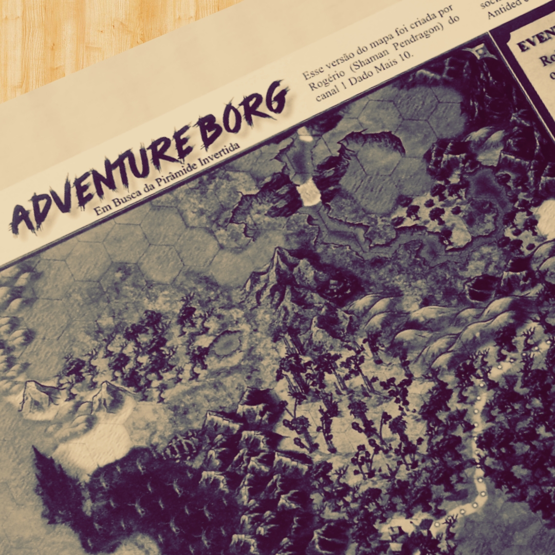 Cover image for Em Busca da Pirâmide Invertida - Mapa de Campanha