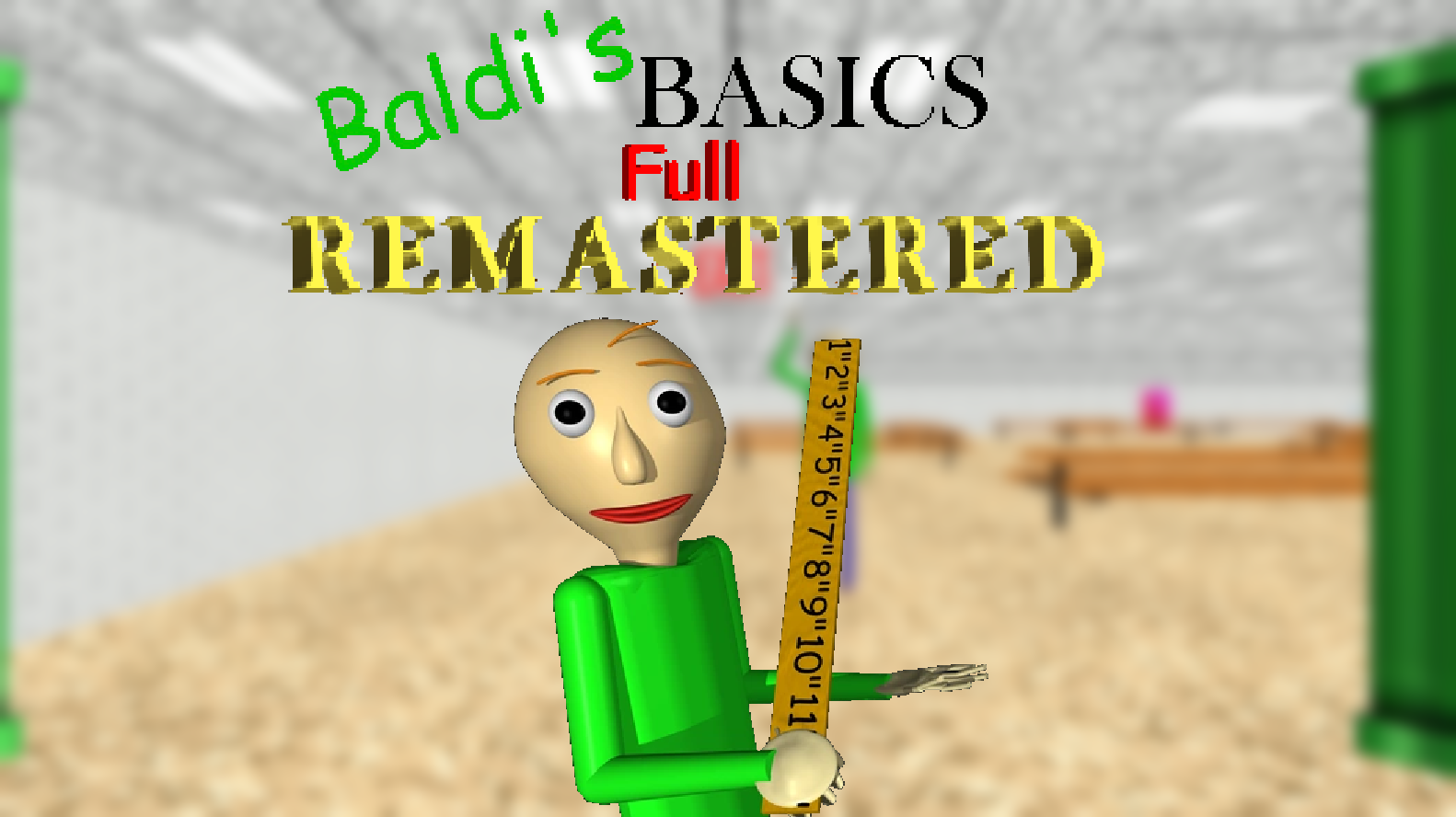 The Spriters Resource - Full Sheet View - Baldi's Basics Classic Remastered  - Baldi (Remastered)