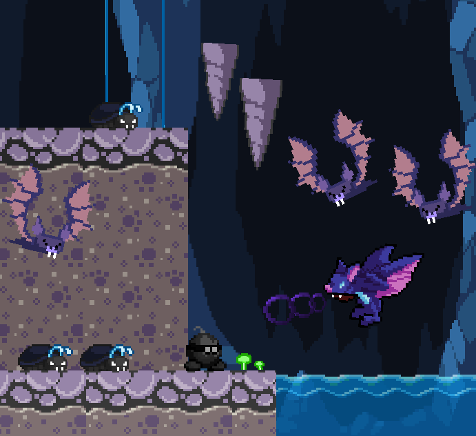 Bomby Run - Level 7, Bat Nest v1.0