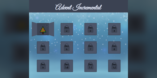 Cover image for Advent Incremental