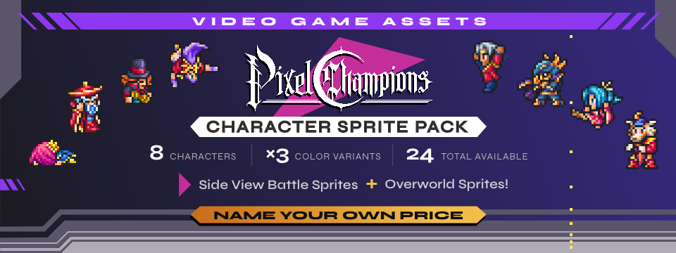 Pixel Champions - Character Pack