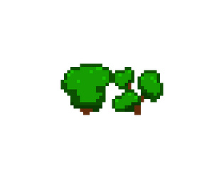 Free 32x32 Pixel Art Trees by MichaelsGameLab