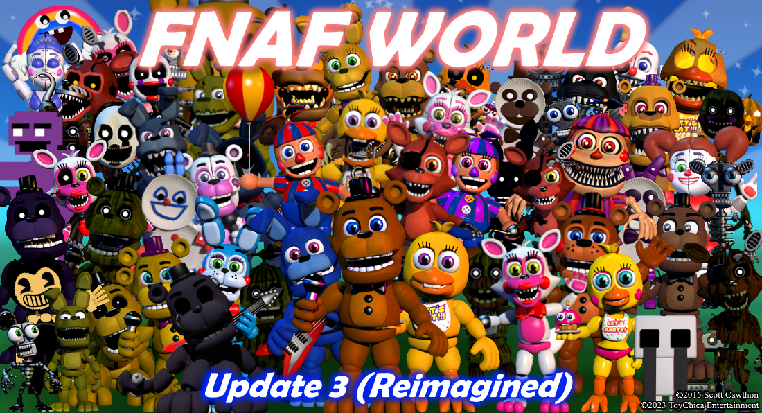 fnaf world update 3 release date