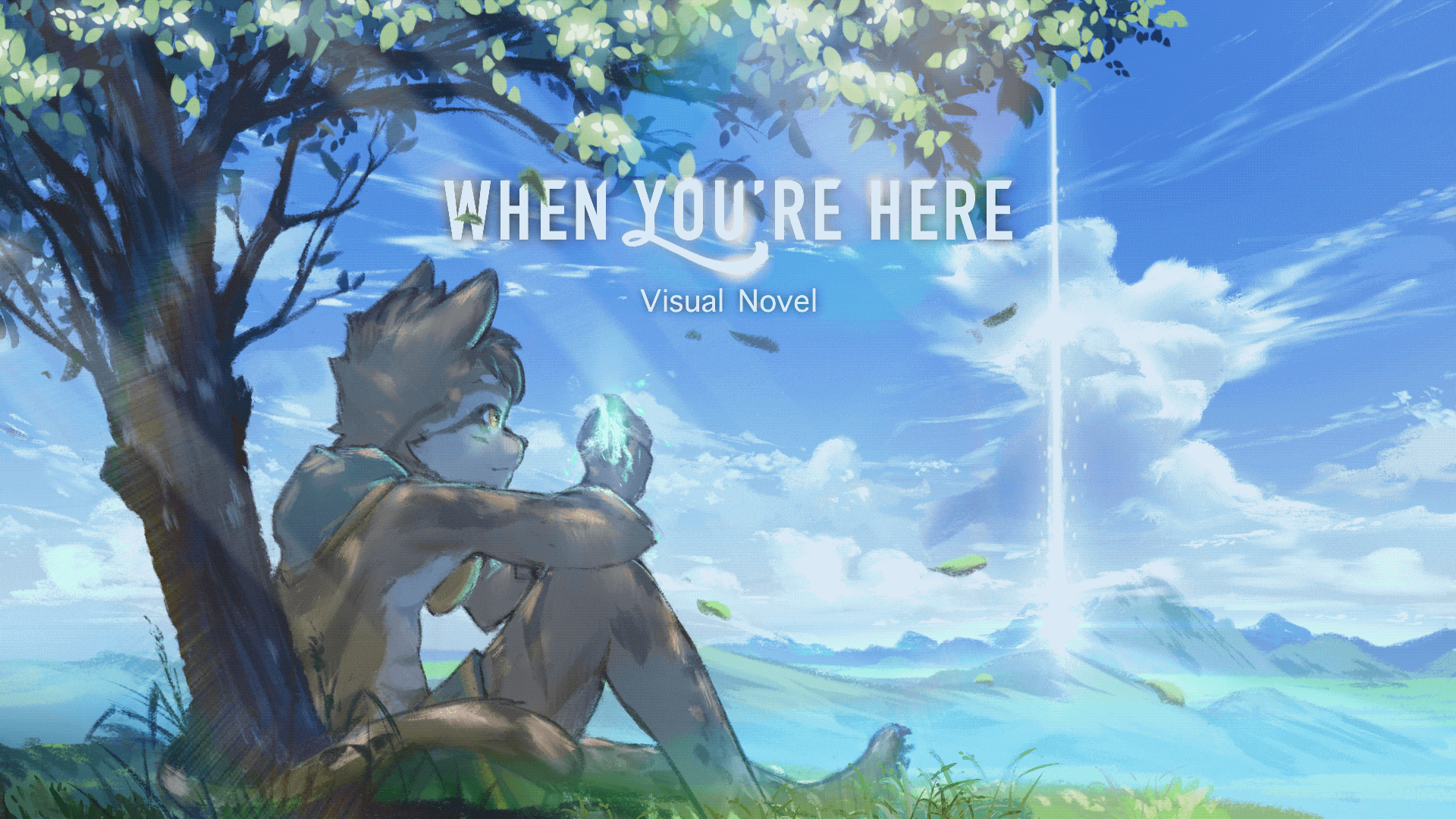 "When You're Here" - Furry Visual Novel