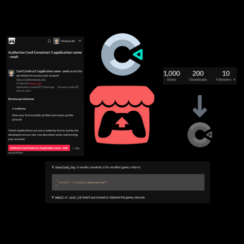 Cover image for Itch.io API for Construct 3