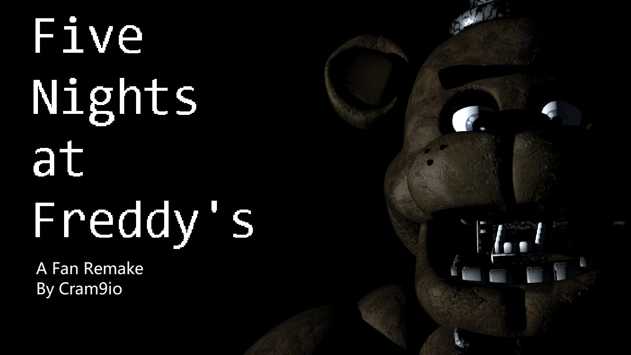 I tried to remake the FNAF 4 menu screen : r/fivenightsatfreddys