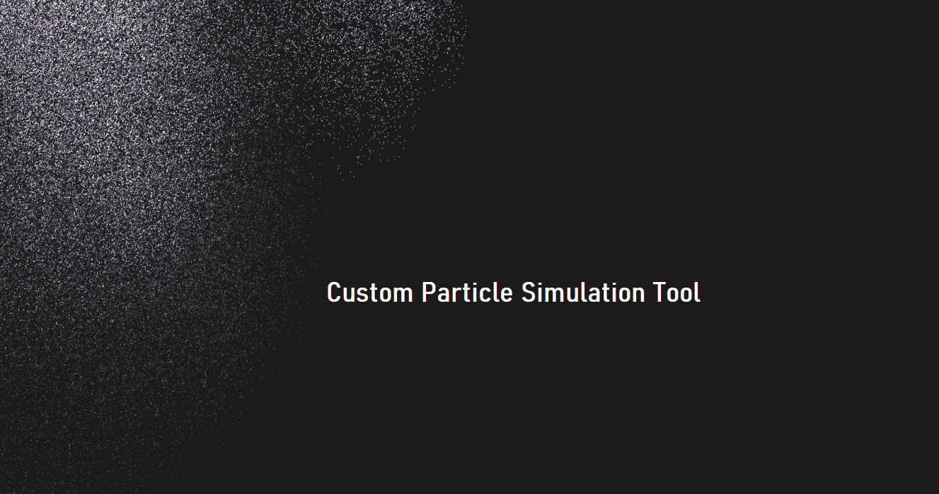 Particle Simulation Tool