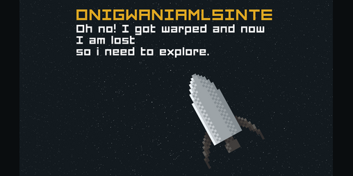 Cover image for Oh no! I got warped and now I am lost and need to explore