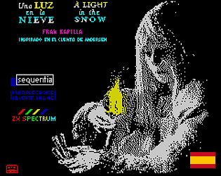 Cover image for UNA LUZ EN LA NIEVE