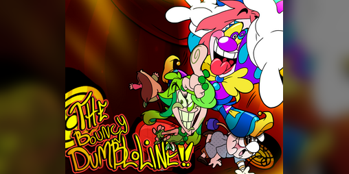 Cover image for THE BOUNCY DUMBLOLINE!!