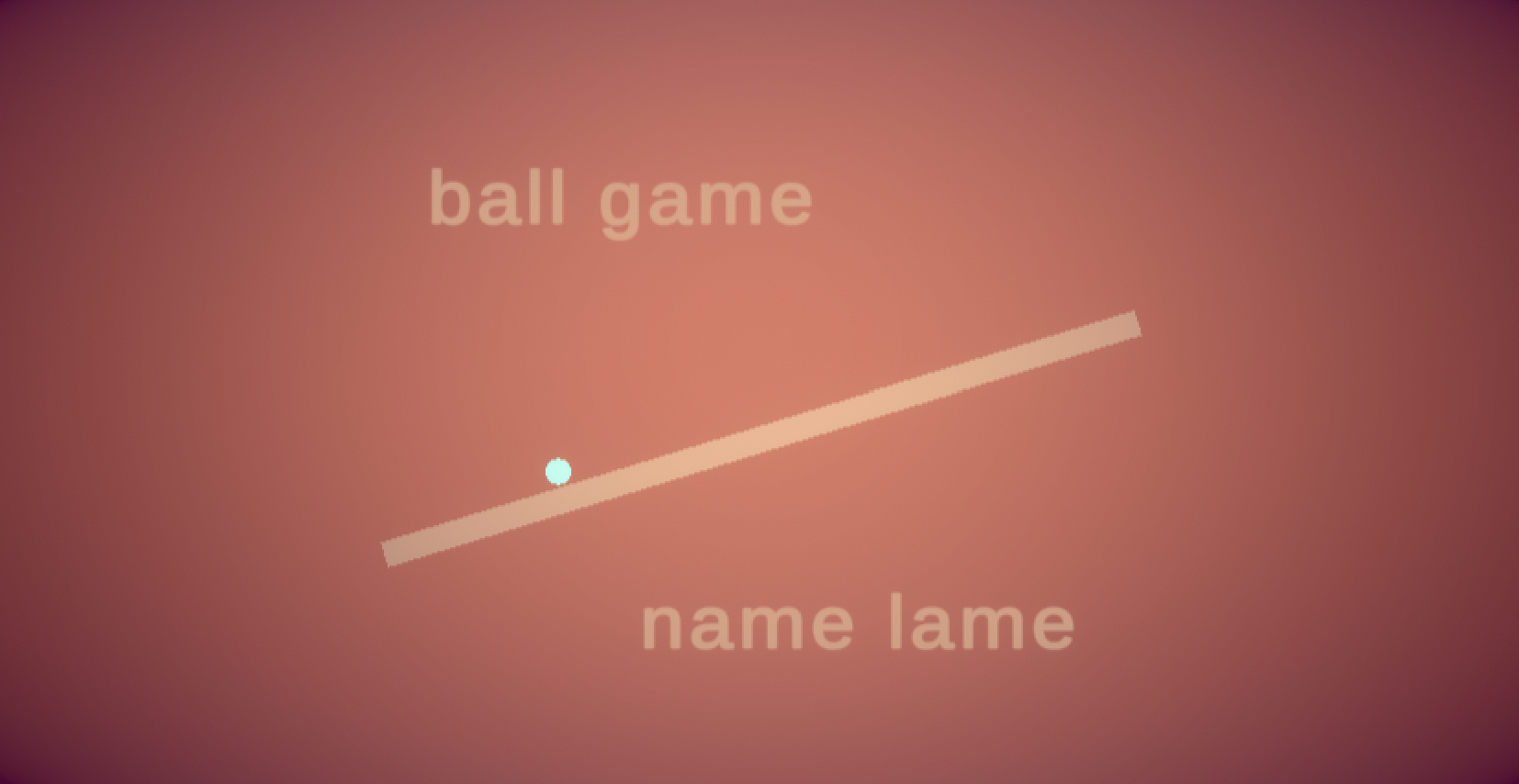Ball Game Name Lame