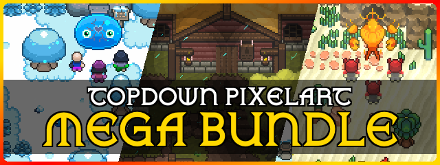 TopDown Pixelart Mega Bundle!