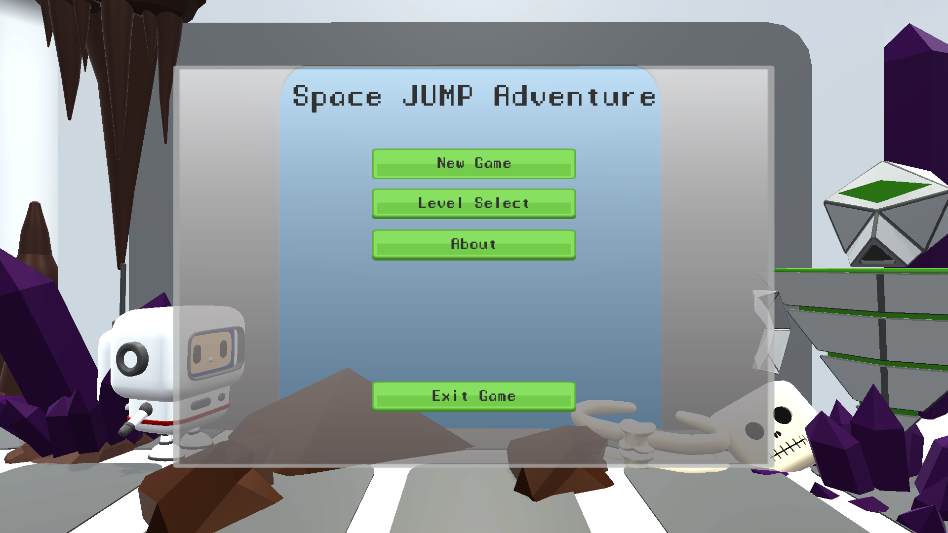 Jump Adventure Java Game Space JUMP Adventure by Javi_villegas