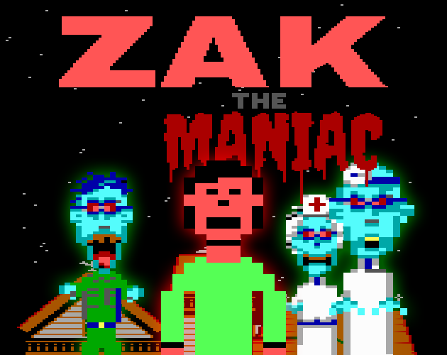 Cover image for Zak the Maniac - An Interactive Music Video