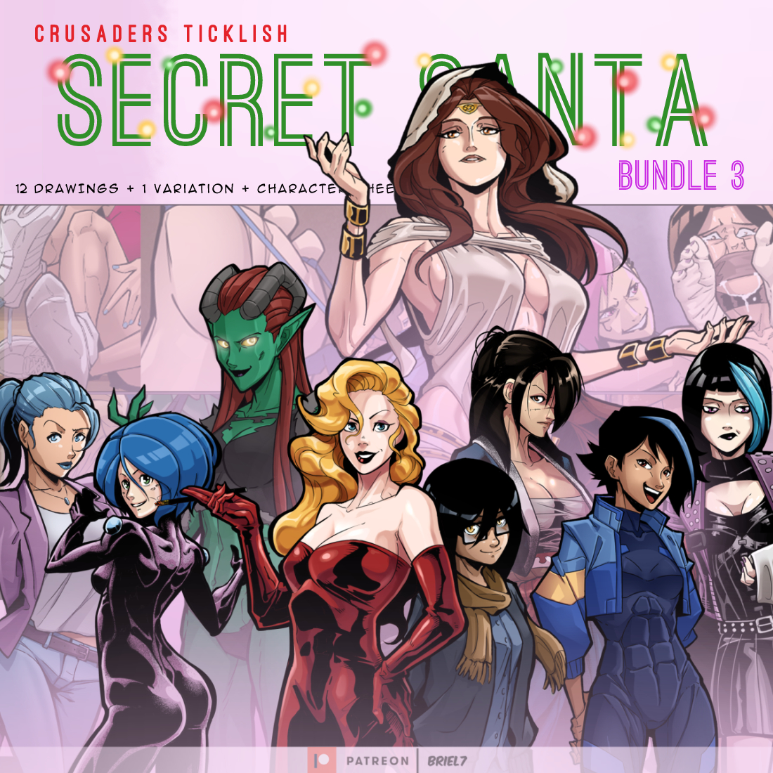Cover image for Secret Santa tickling bundle 3