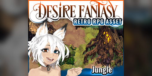 DESIRE FANTASY Pitaya [Character & Battler]-RPG RETRO TOPDOWN by Noiracide