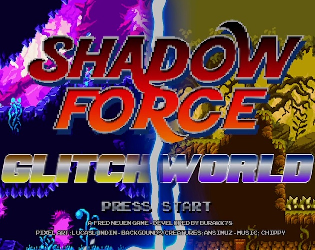 Shadow Force Computer Game Shadow Force: Glitchworld by RADAR
