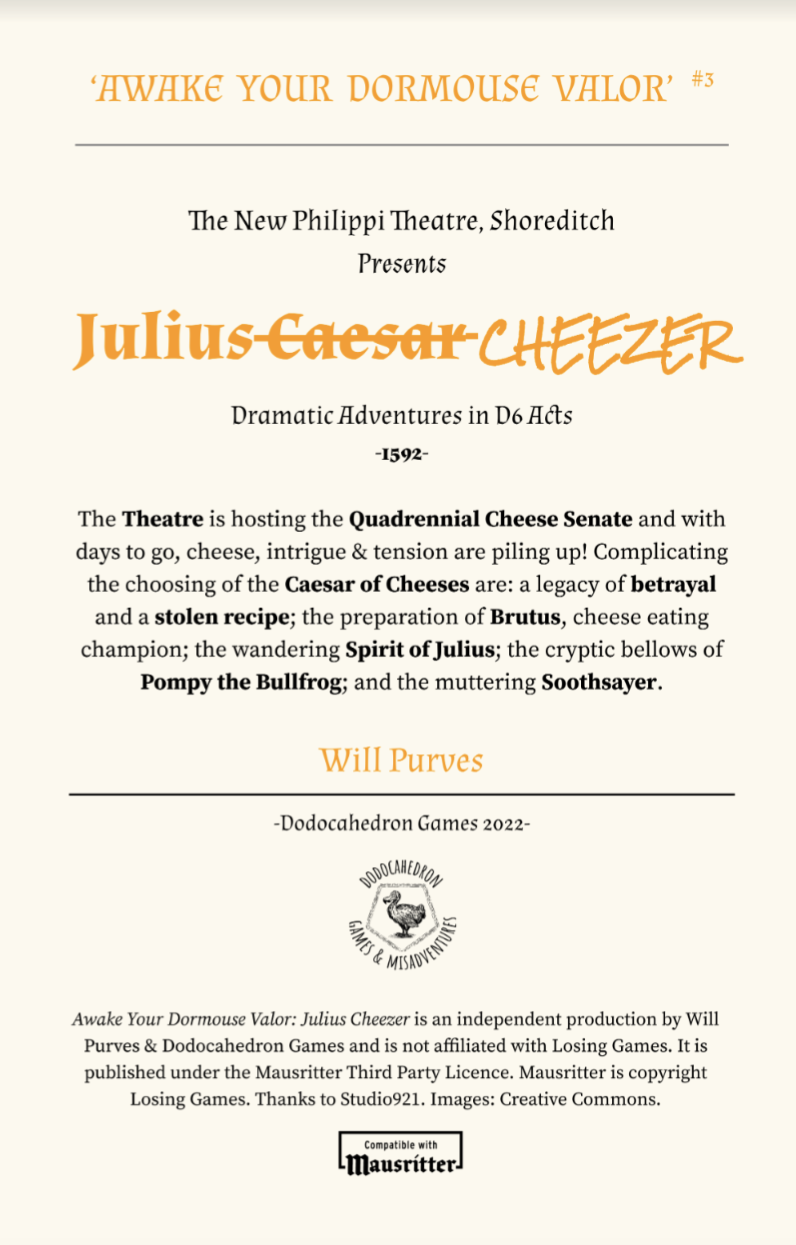 Cover image for Julius Cheezer