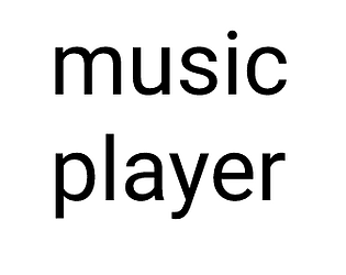 music player