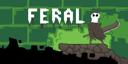 Cover image for "feral" metroidvania early beta