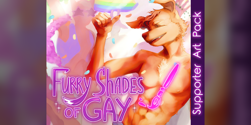 Cover image for Furry Shades of Gay - 4k ART PACK