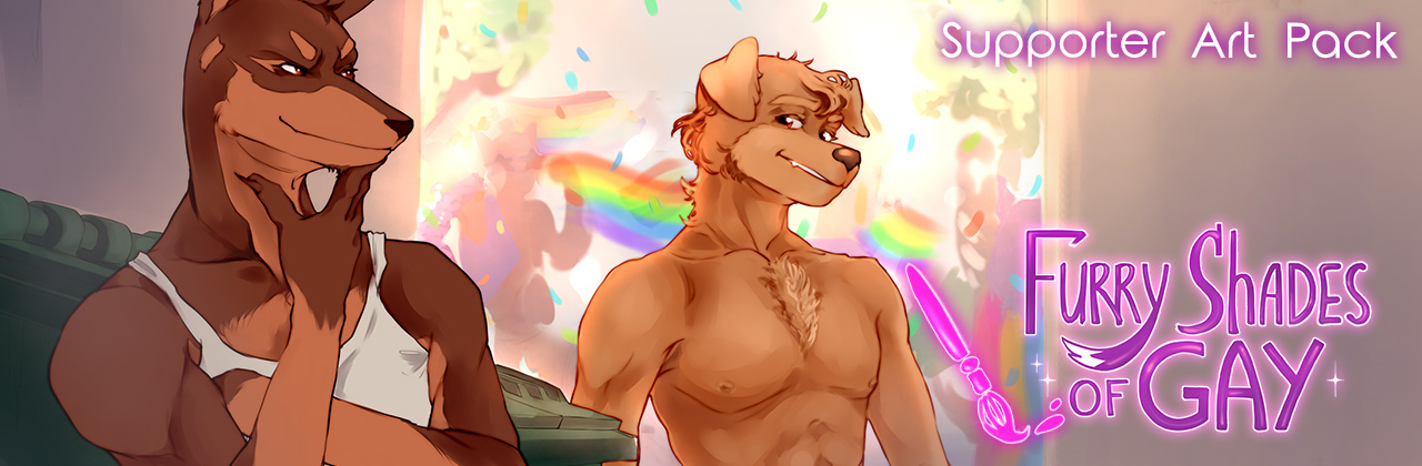 Furry Shades of Gay - 4k ART PACK