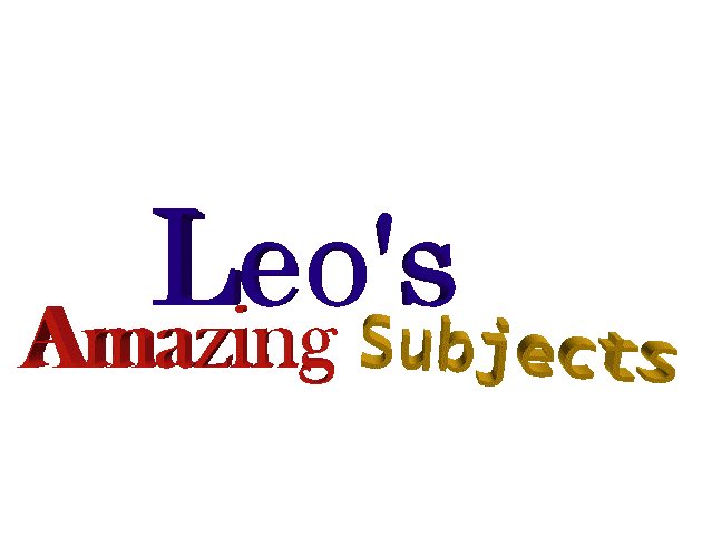 Leo's Amazing Subjects