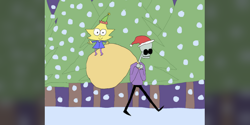 Cover image for Bernard and Simon Save Christmas