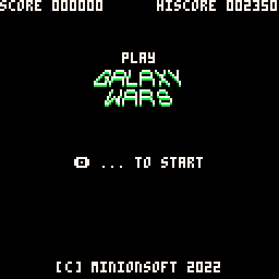 Pico8 Galaxy Wars by MinionSoft