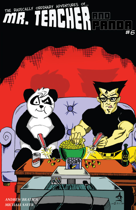 Mr. Teacher and Panda (Issue 6) by Michael Saver