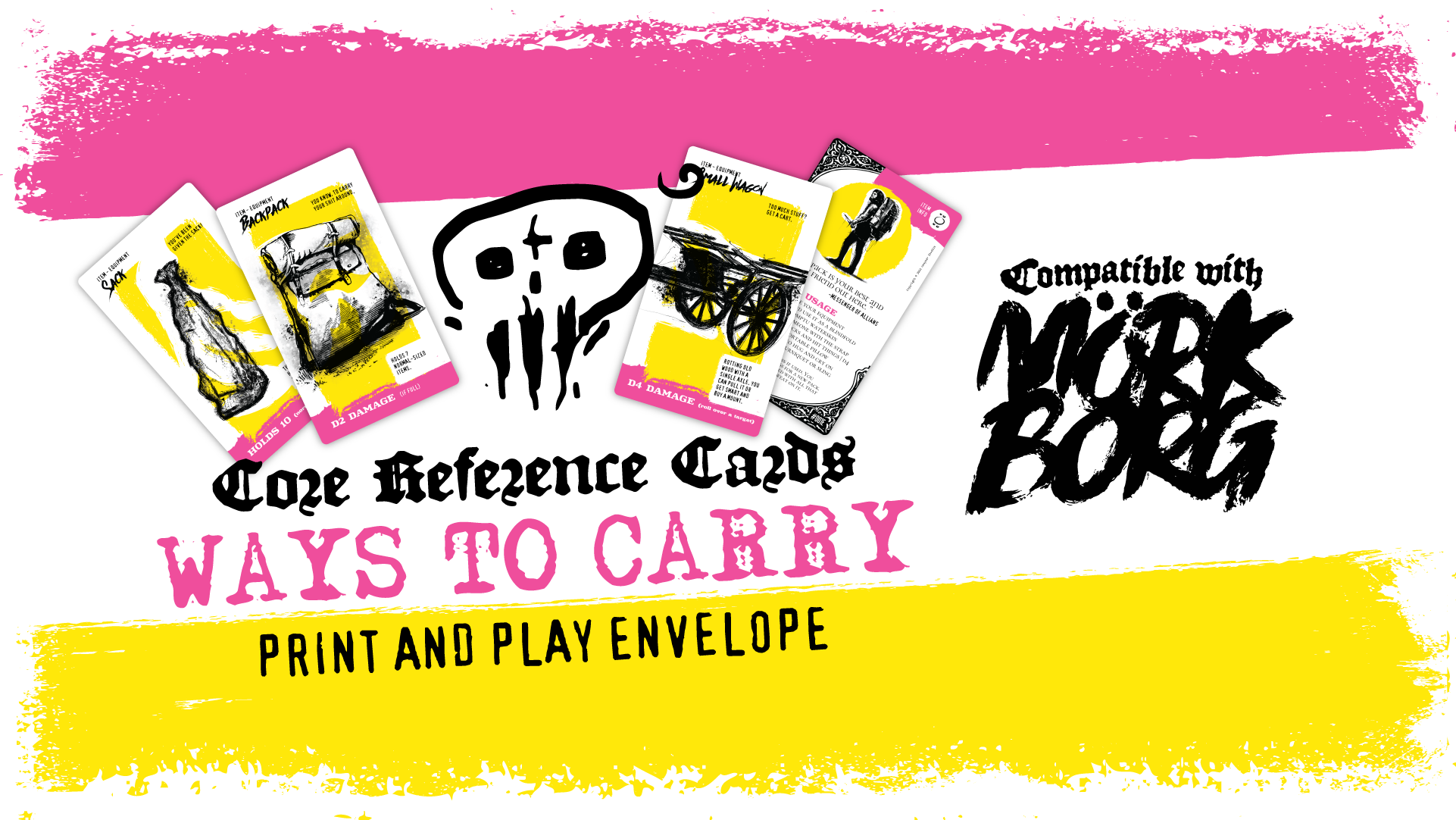 Ways To Carry - Print and Play Envelope