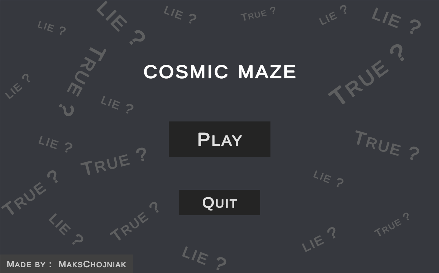 CosmicMaze By MaksChojniak cosmicmaze-by-makschojniak