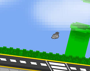 flappy bird but you are a pigeon